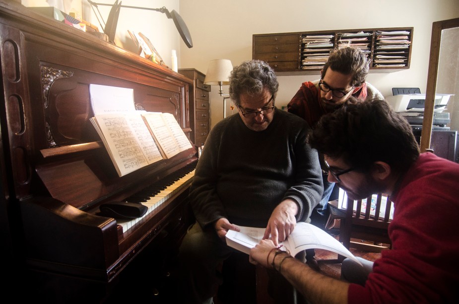 En la casa de Victor Torres