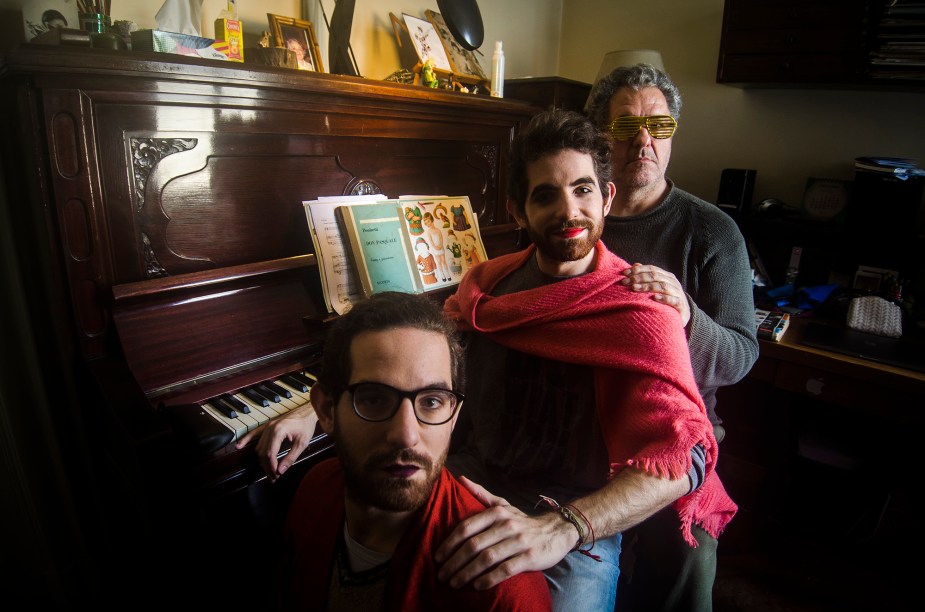 En la casa de Victor Torres